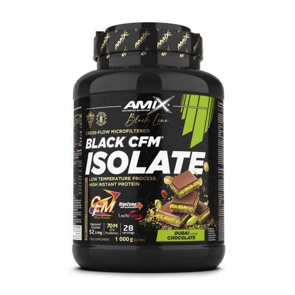 Czarny izolat CFM - 1 kg czekolady Dubai Amix Nutrition