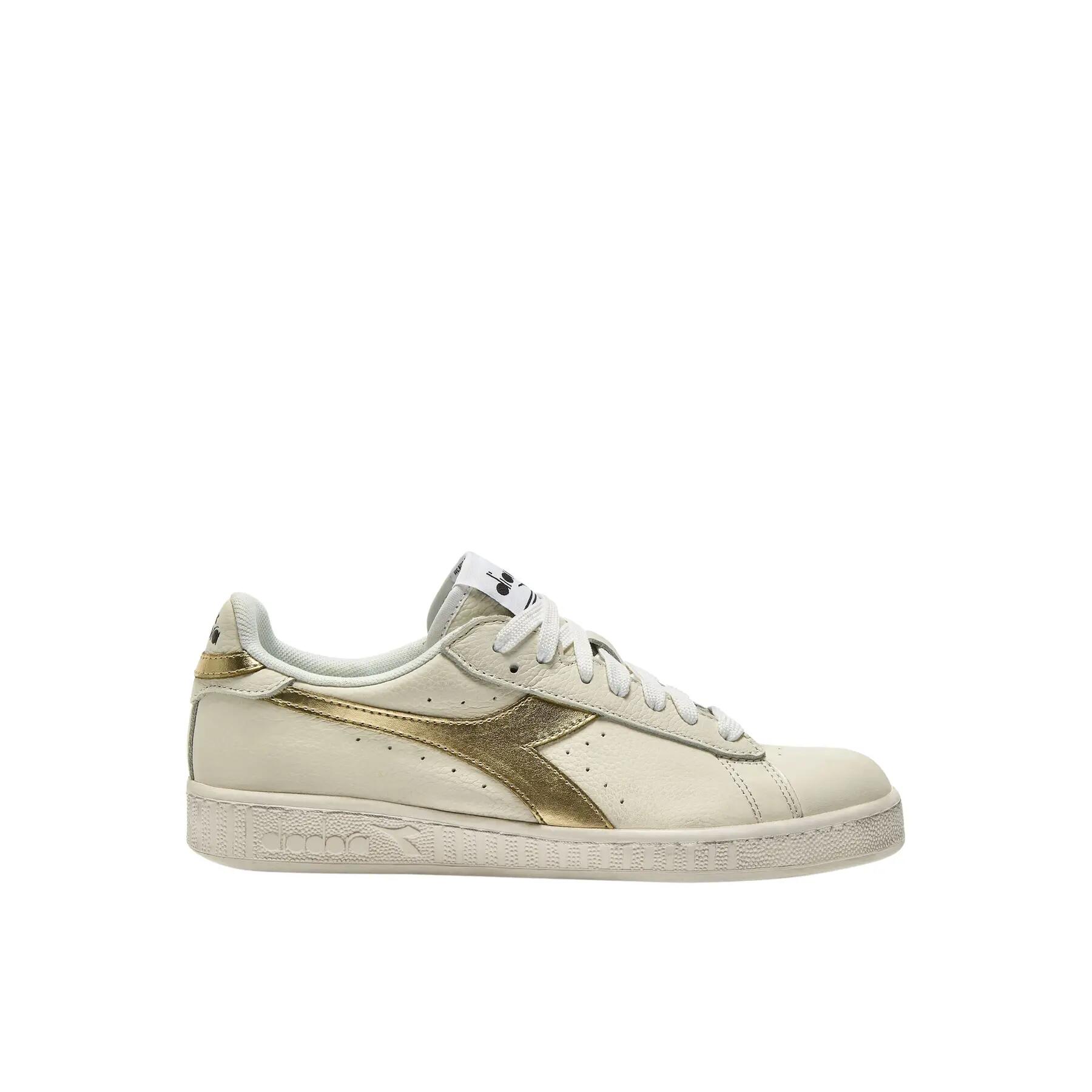 Sneakersy damskie Diadora Game L Low Waxed Metal
