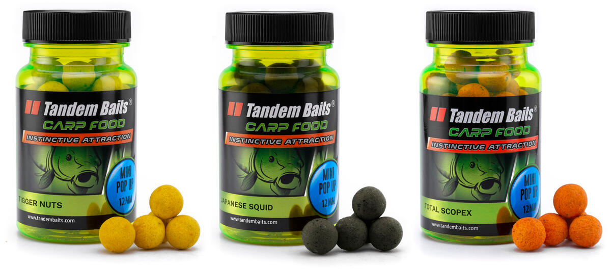 Mini kulki pływające Carp Food Perfection Pop-Up 12mm/30g Mix nr 3 – 3 sztuki