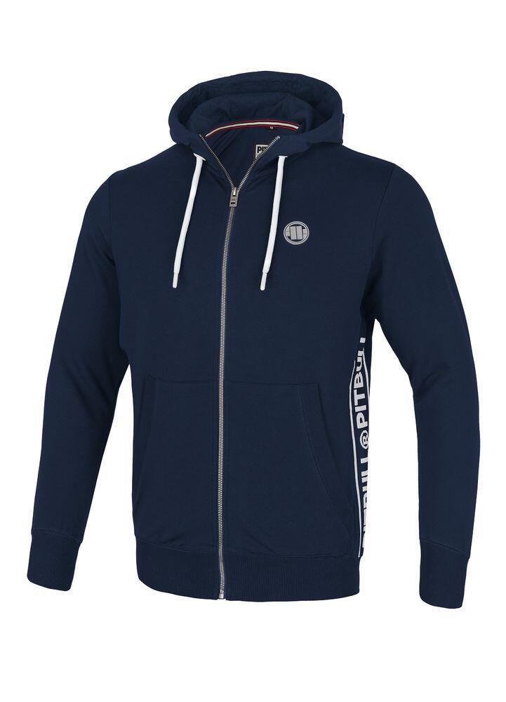 Bluza męska Pitbull rozpinana z kapturem French Terry Reno