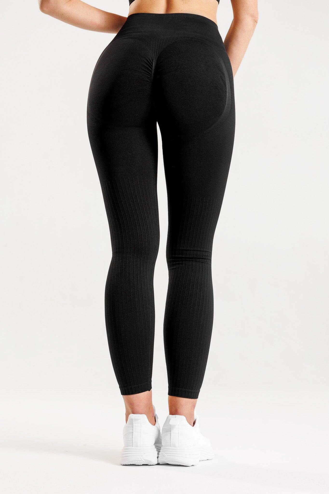 Legginsy bezszwowe damskie sportowe PUSH UP Nevada