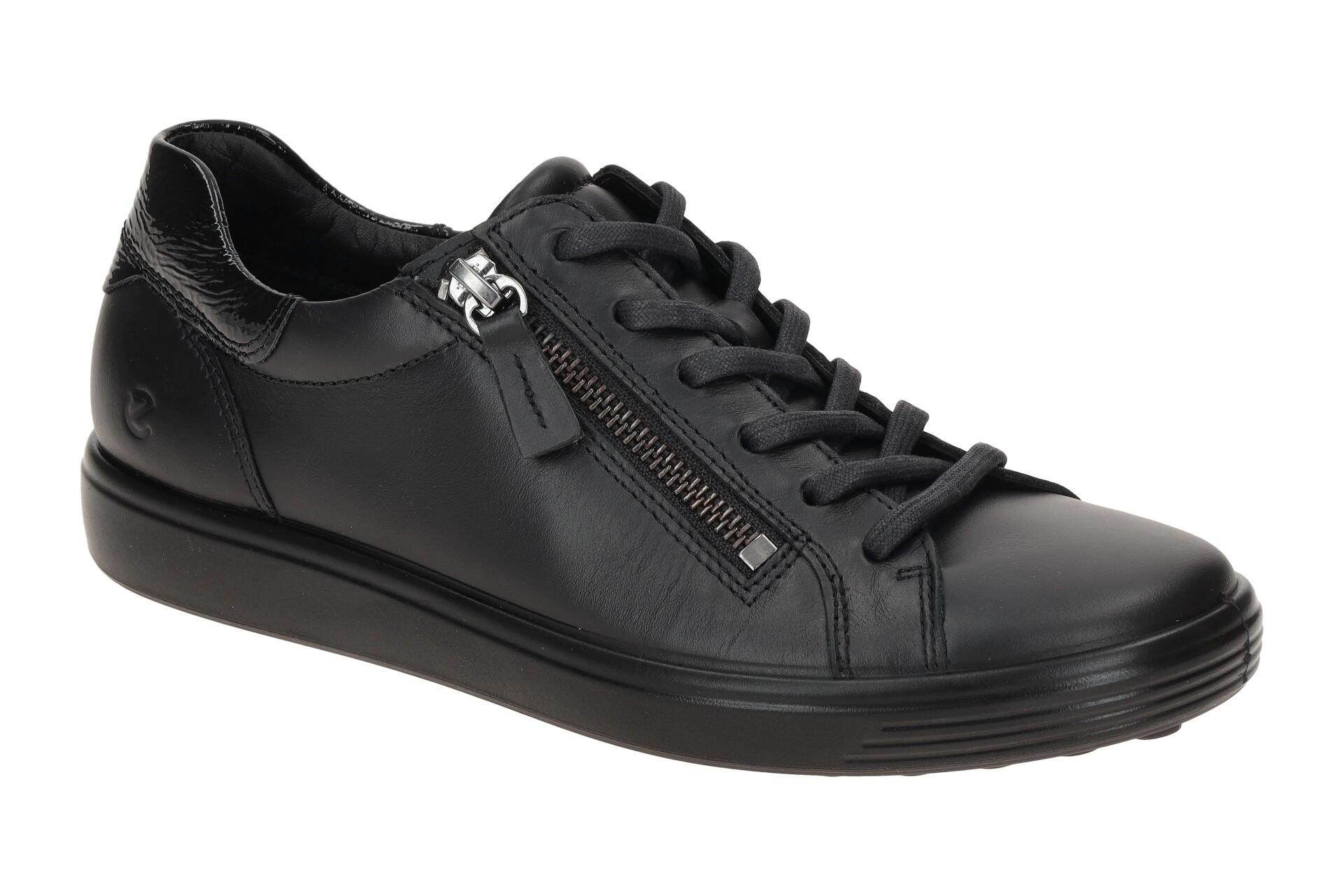 Kobiece trampki z zapięciem Ecco Soft 7