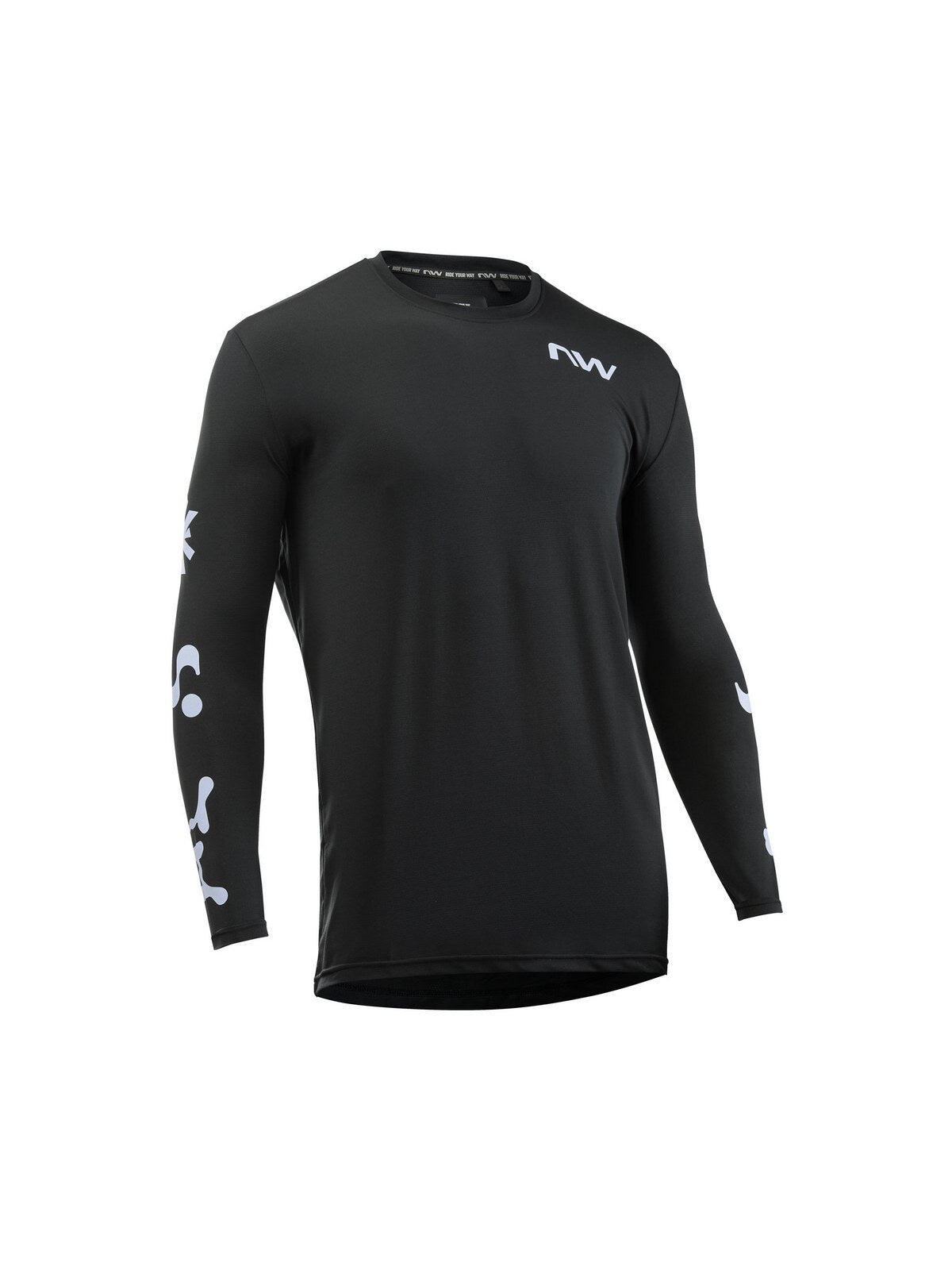 Koszulka rowerowa NORTHWAVE XTrail Jersey L/s czarna
