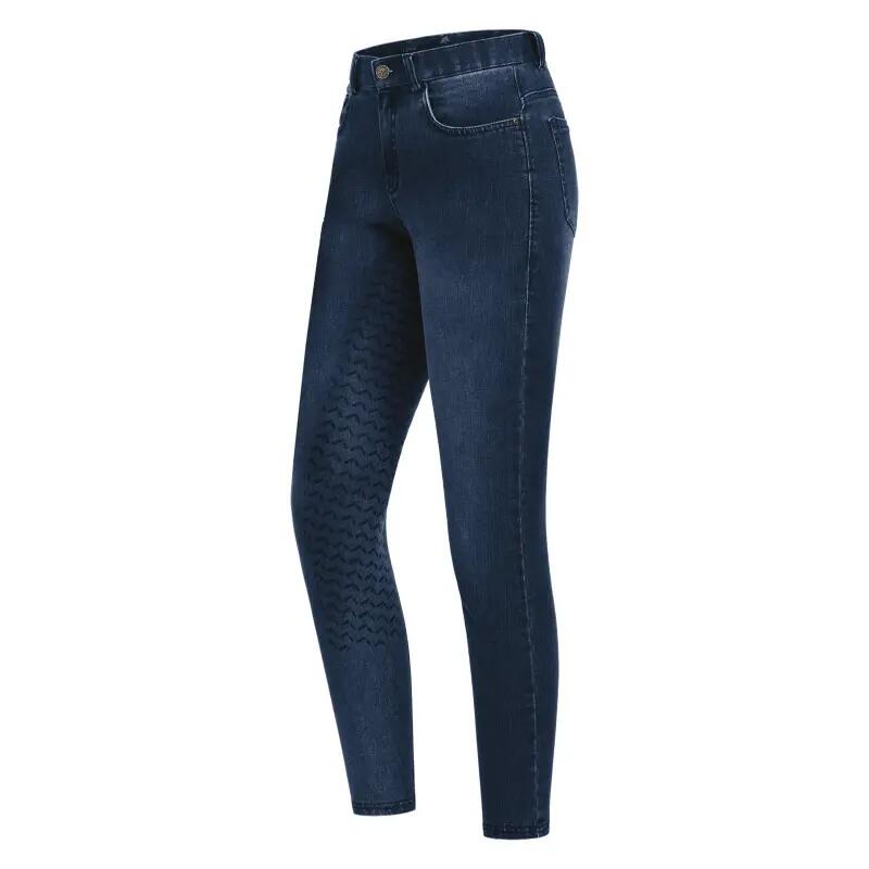 Damskie jeansy do jazdy konnej ELT Luna