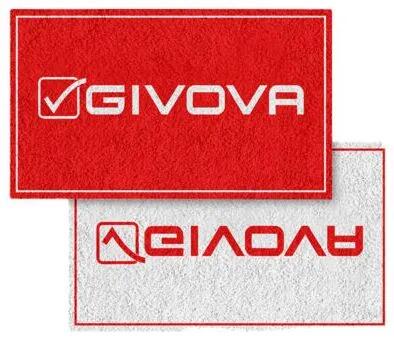 Ręcznik Givova dwustronny bawełniany czerwono-biały