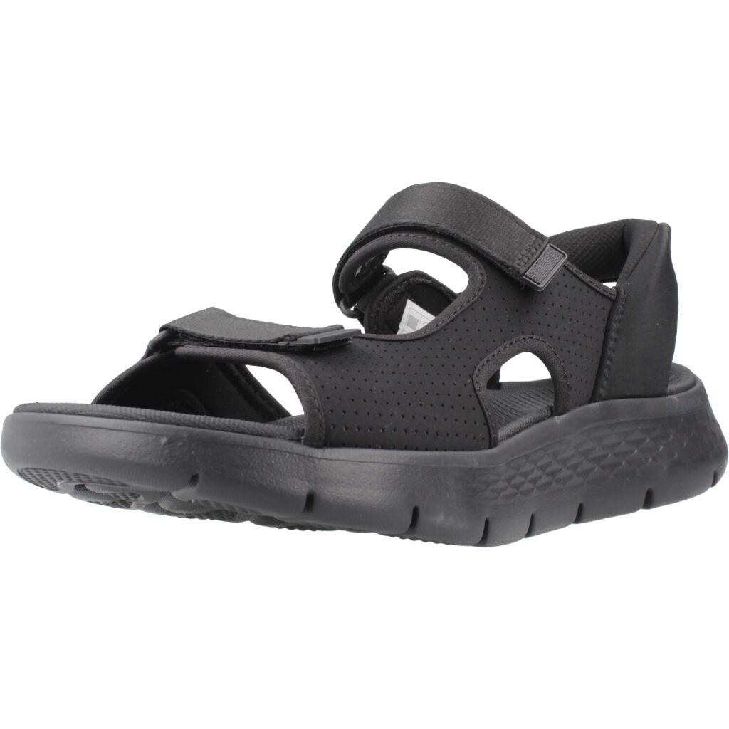 Sandały SKECHERS SLIP-INS GO WALK FLEX Czarny