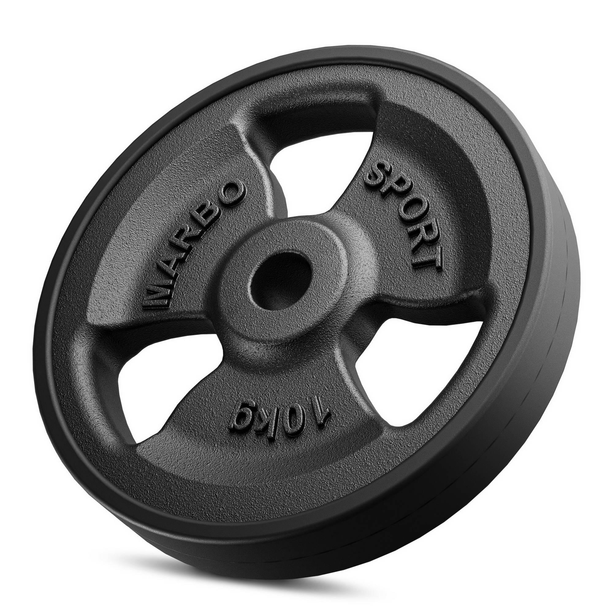 Obciążenie żeliwne gumowane 10kg Marbo Sport