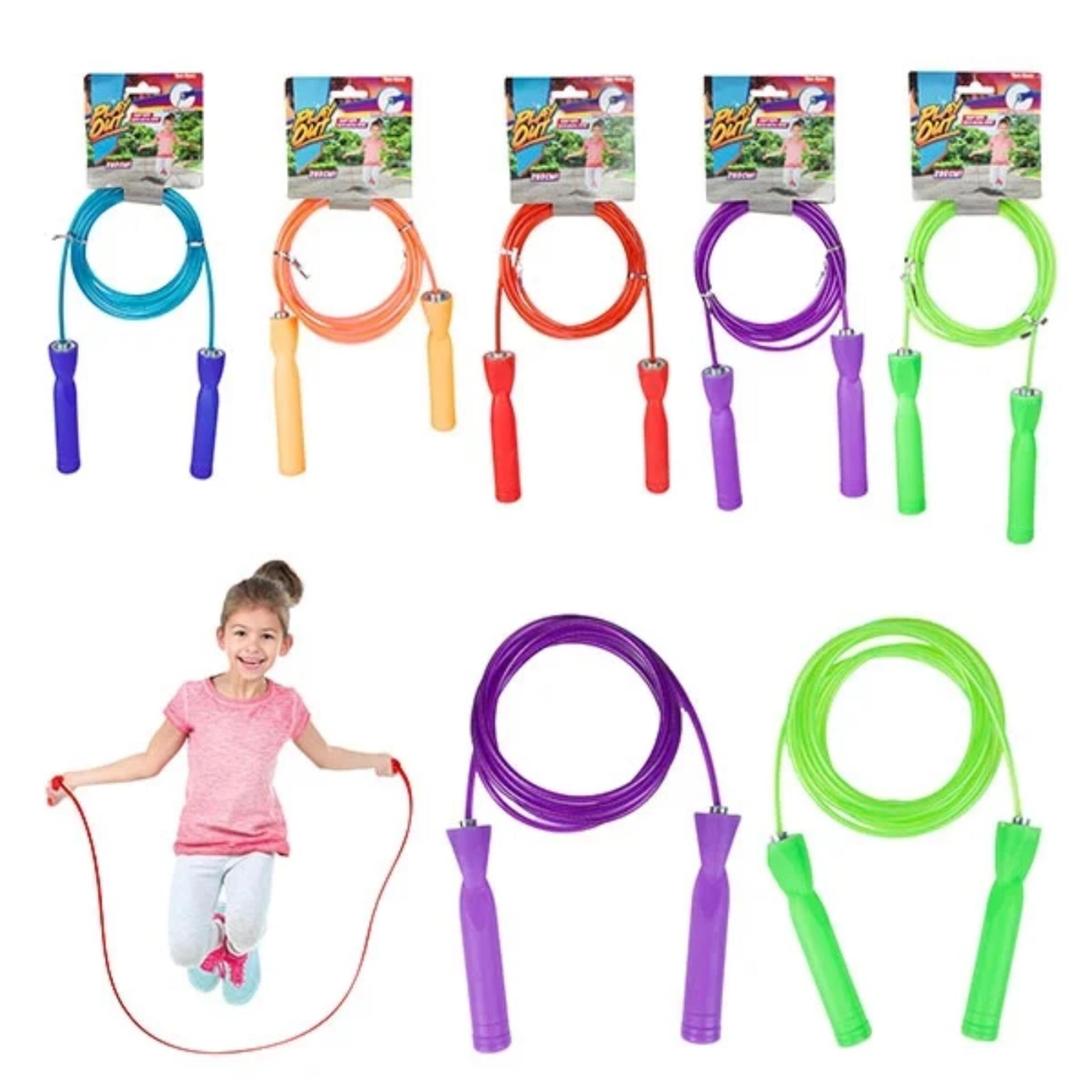 Toi-Toys skakanka z metalowym drutem, 280 cm