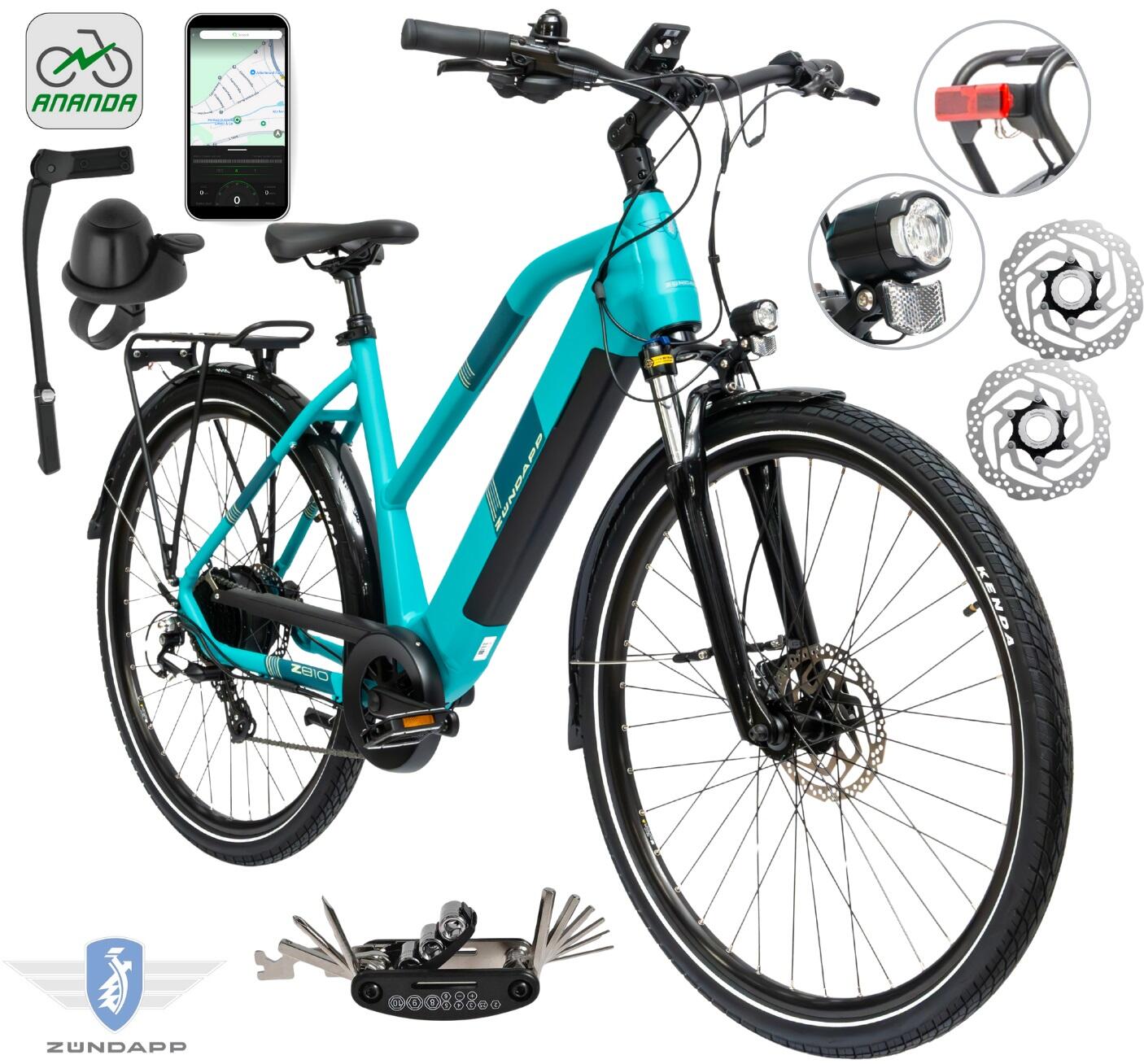 Rower Elektryczny Trekkingowy Zündapp Z810 Koła 28