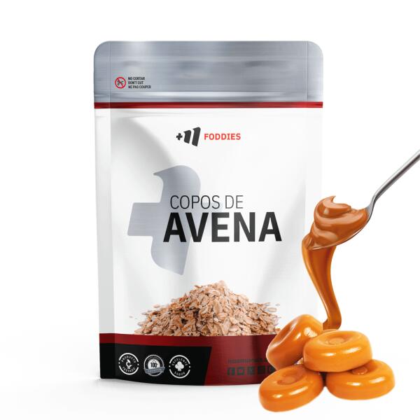 Płatki owsiane smakowe - 800g Kremowy karmel MASMUSCULO