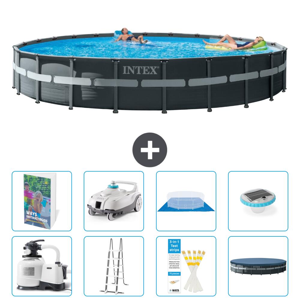 INTEX Basen Ultra XTR Okrągły - 732x132 cm - 9-częściowy S552
