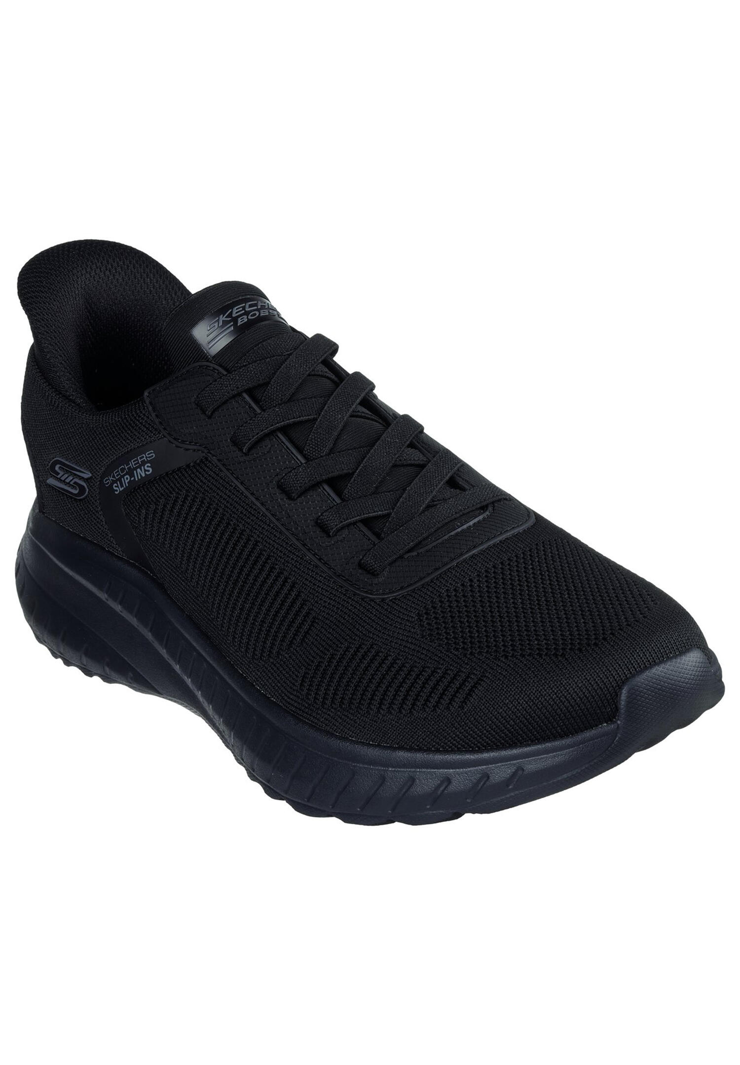 Buty SKECHERS BOB SQUAD CHAOS SOLID STEP Czarny