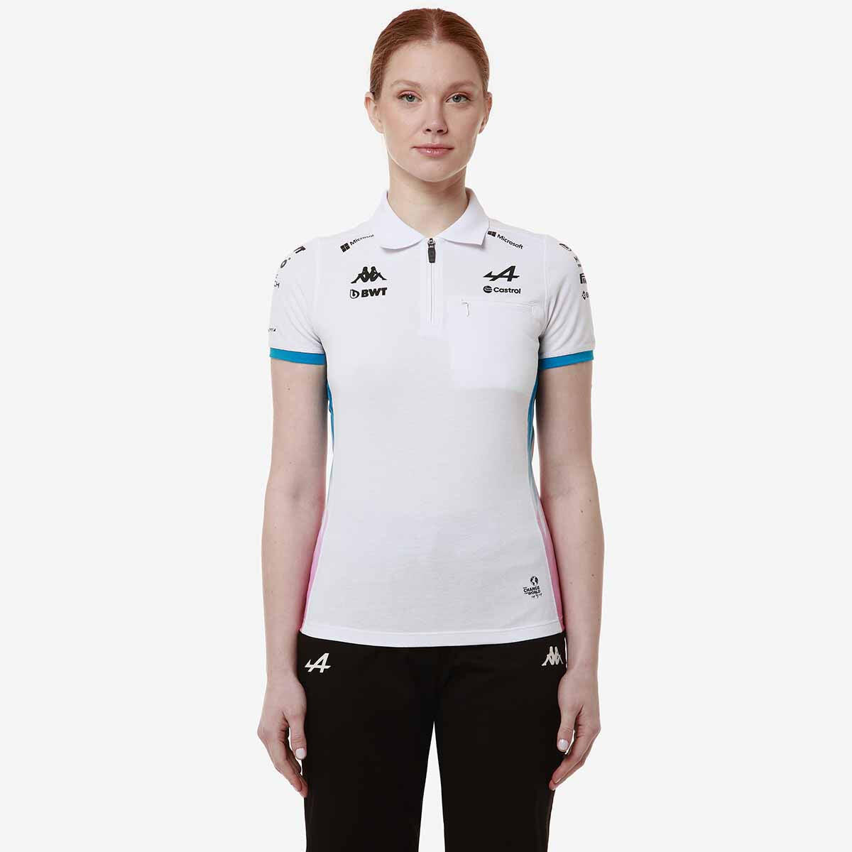 Damska koszulka polo Alpine F1 Adraw 2024