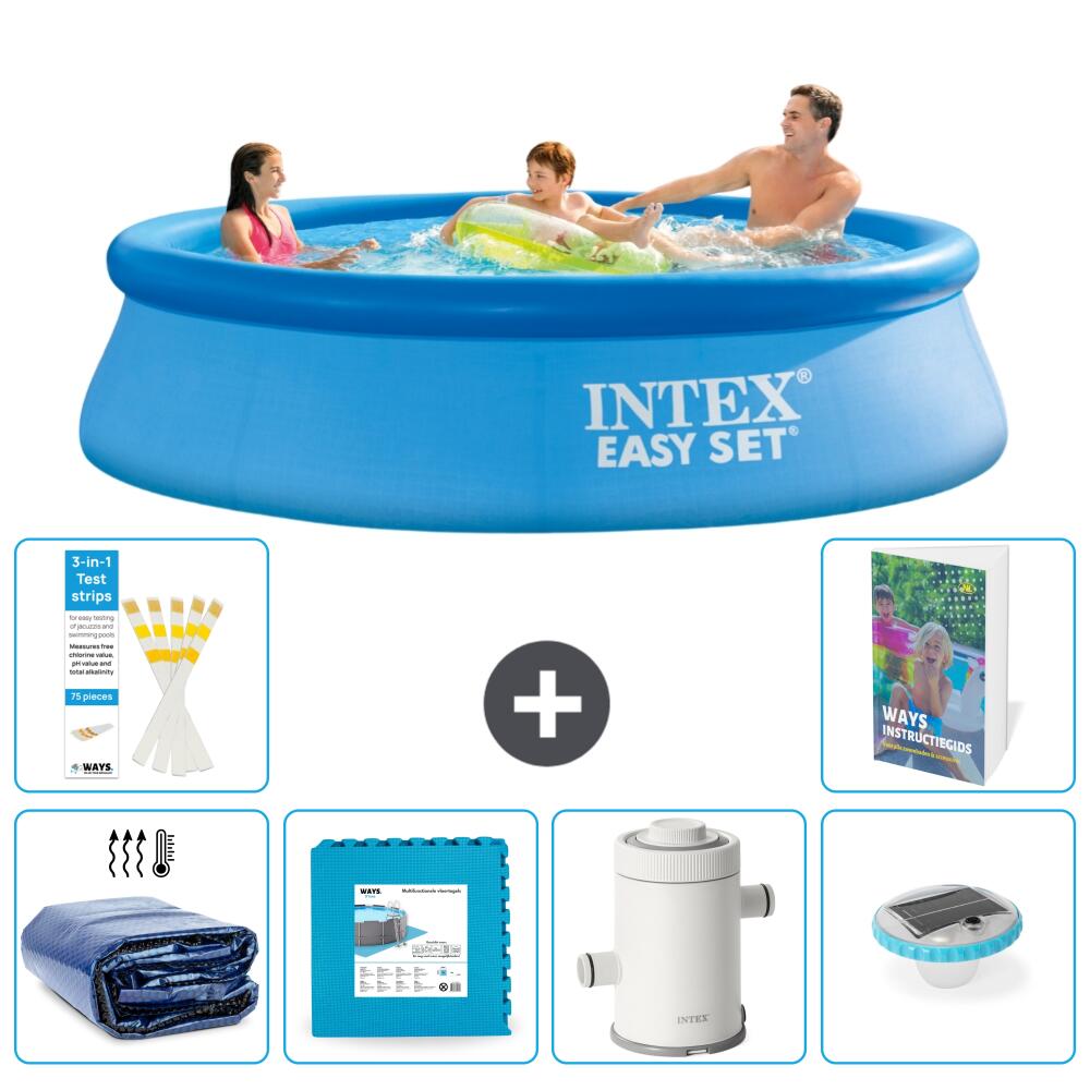 INTEX Basen Easy Set Okrągły - 305x76 cm - 7-częściowy S152