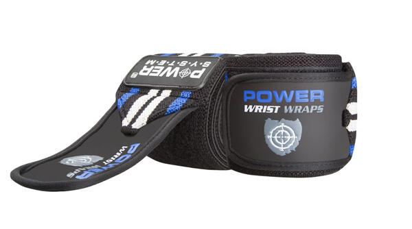 Taśma usztywniająca na nadgarstek POWER SYSTEM Wrist Wraps