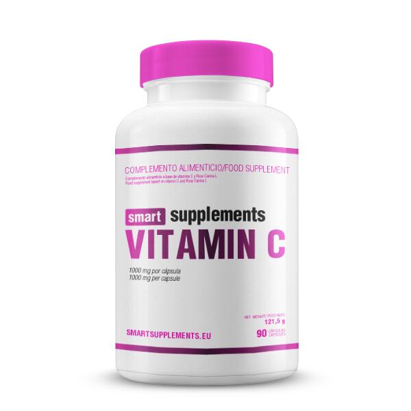Witamina C 1000 mg - 90 kapsułek Smart Supplements