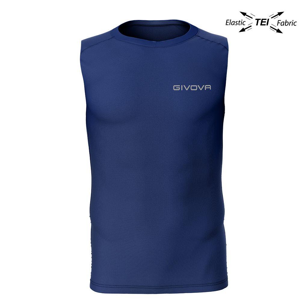 Givova Technival Corpus 1 Elastic Tank Top Blue Navy