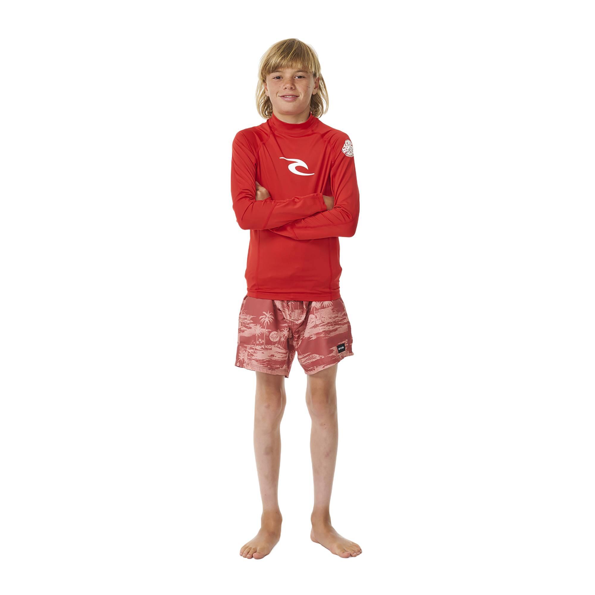 Longsleeve do pływania dziecięcy Rip Curl Lycra Brand Wave UPF