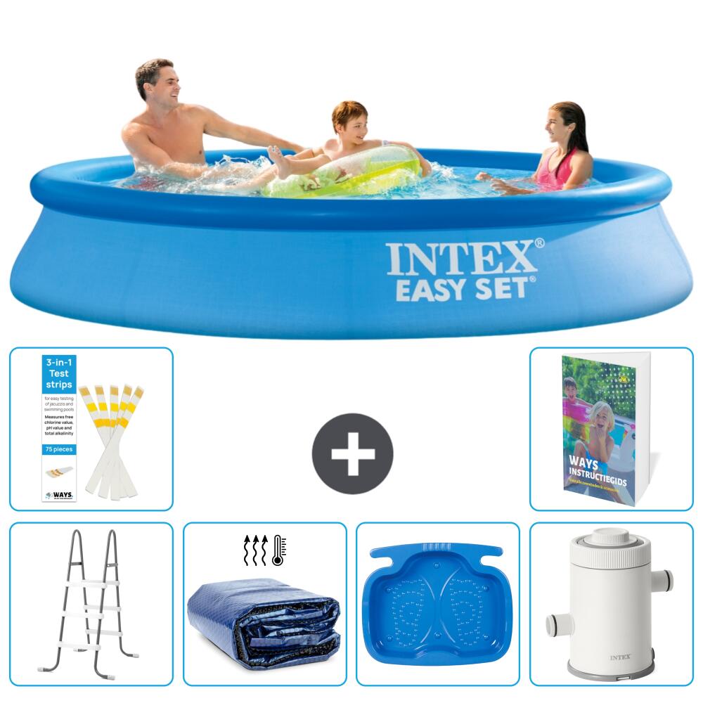 INTEX Basen Easy Set Okrągły - 305x61 cm - 7-częściowy S144