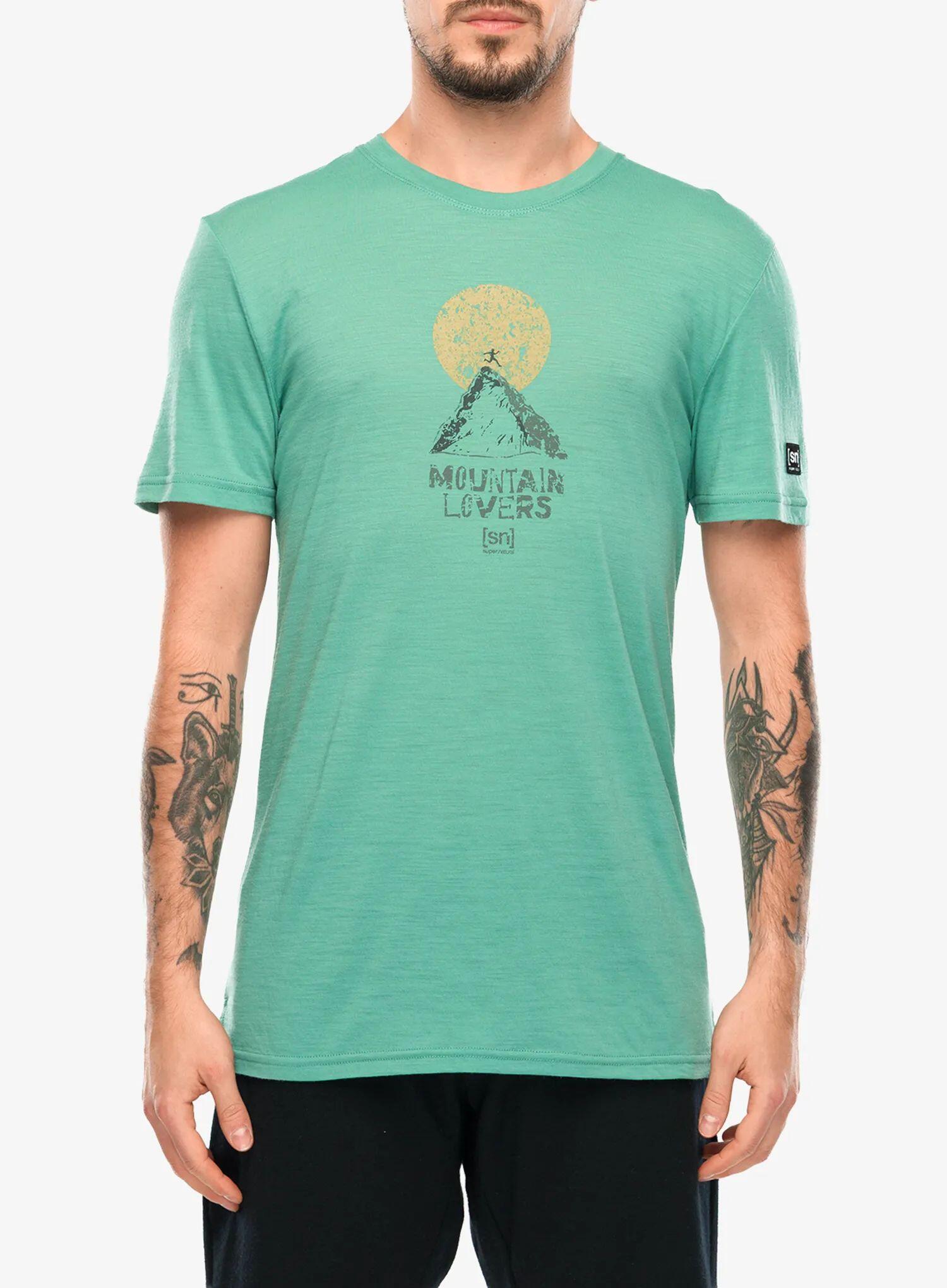 Koszulka merino Super.natural No Map Tee