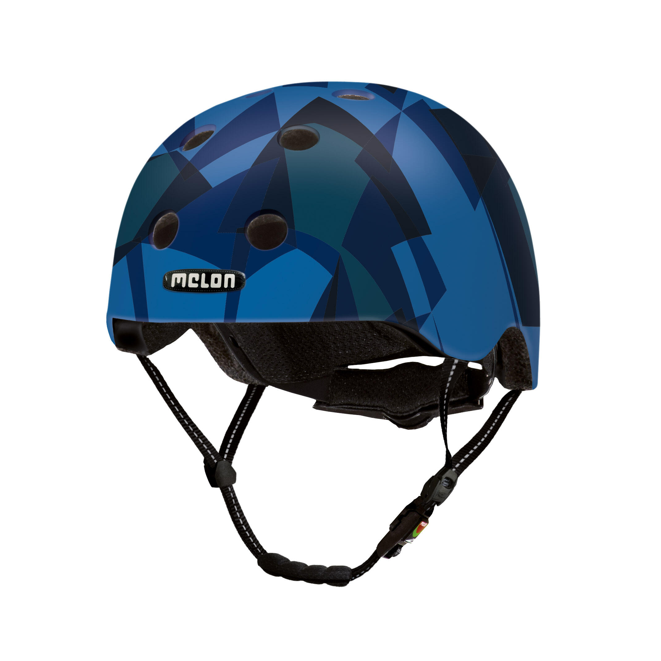 Kask rowerowy miejski „Mosaique” matowy kolor frozen lake