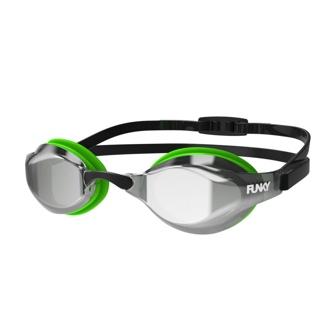 Okulary do pływania FUNKY XT Machine Green Team