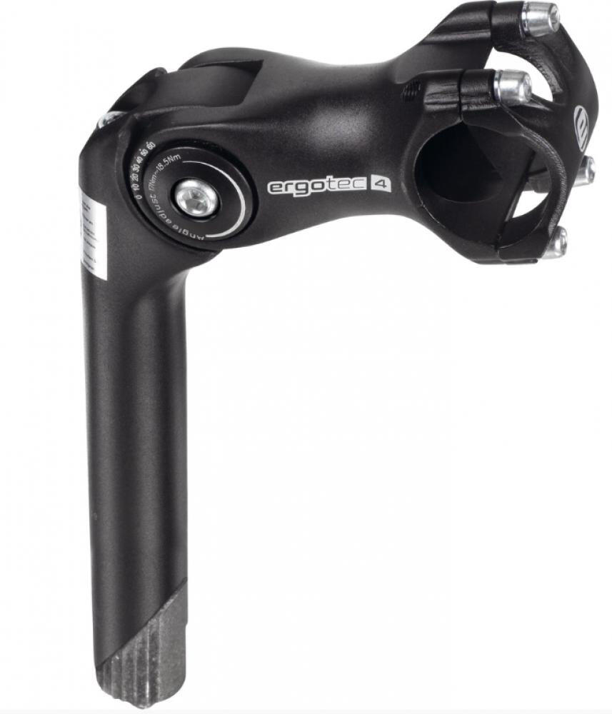 Ergotec Octopus 2 regulowany wspornik kierownicy 110 mm czarny