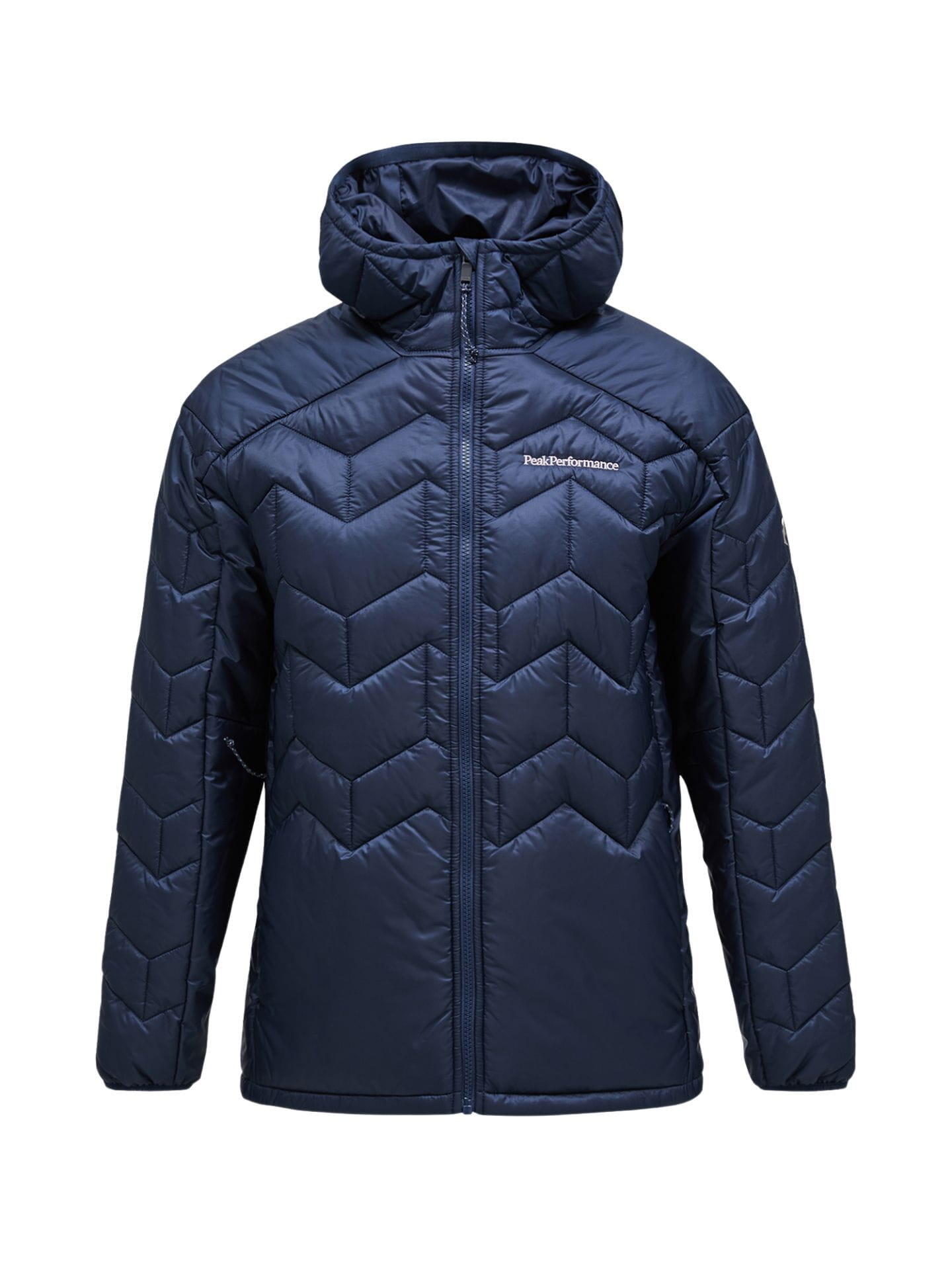 Kurtka Peak Performance męska Elevate Liner Hood granatowa