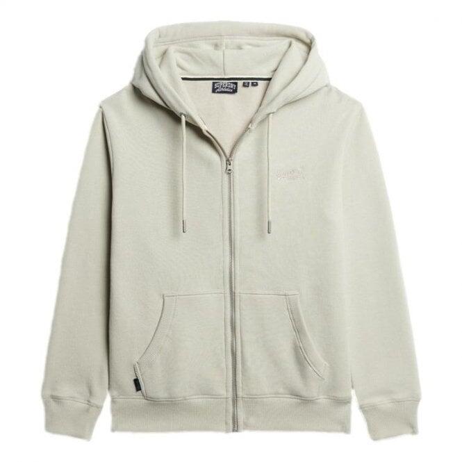 Bluza z kapturem z suwakiem z logo Superdry Essential