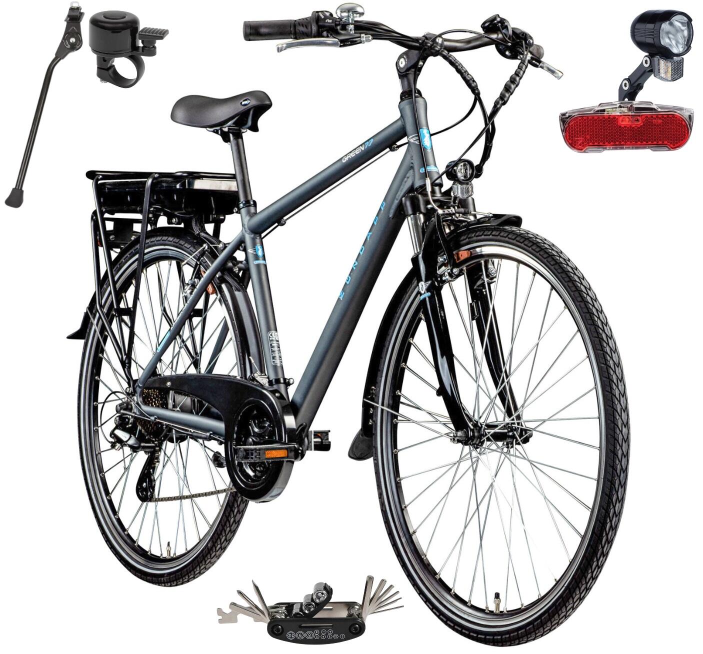Rower Elektryczny Trekkingowy Zündapp Green 7.7 Koła 28