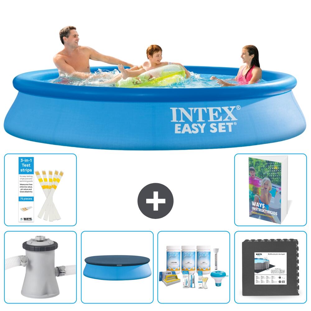 INTEX Basen Easy Set Okrągły - 305x61 cm - 7-częściowy S238