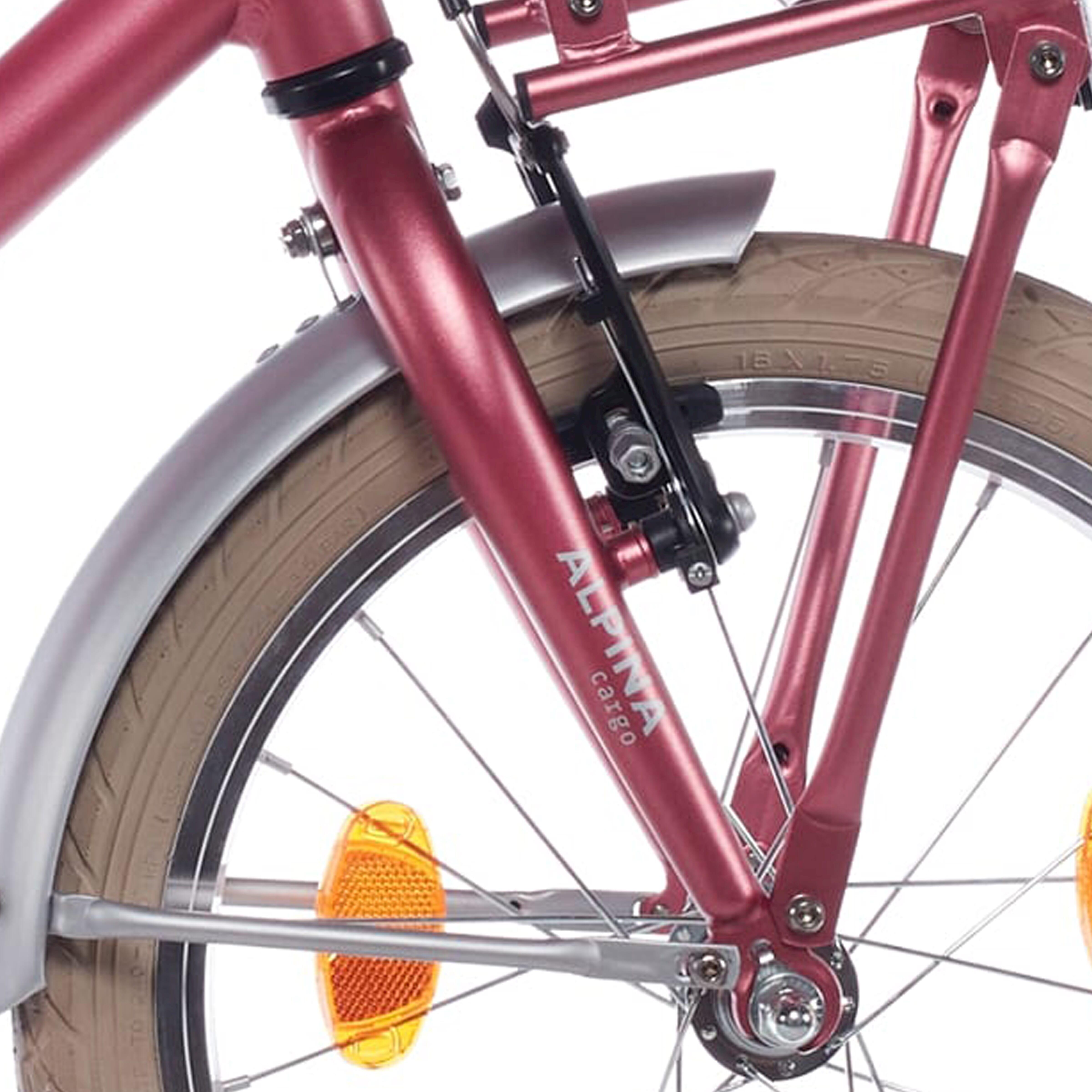 Alpina V Fork 18 Berry Red matt
