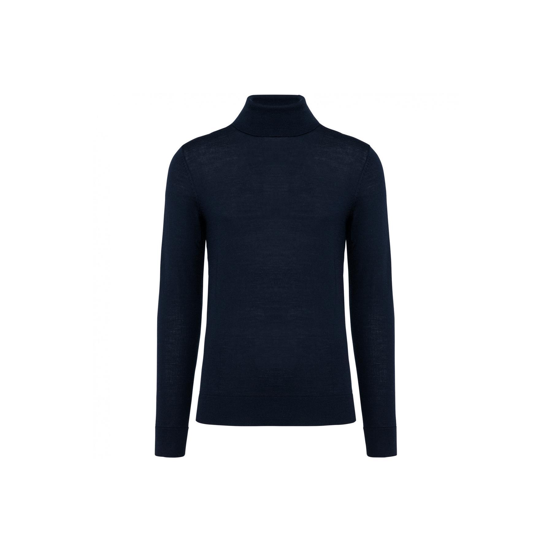 Sweter z merynosów z golfem Kariban Premium