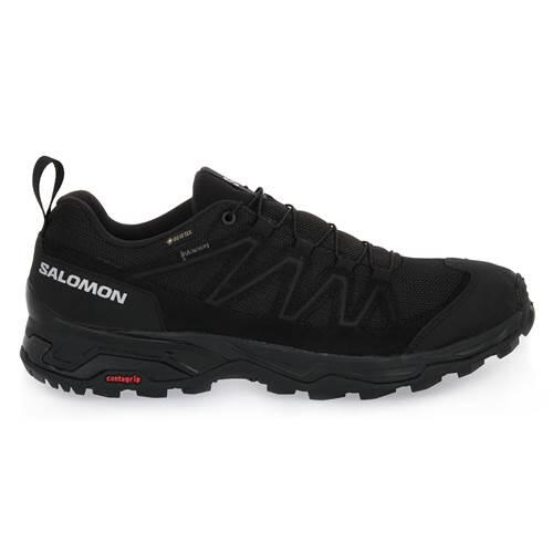 Buty do biegania męskie Salomon X Ward Leather Mid Gtx