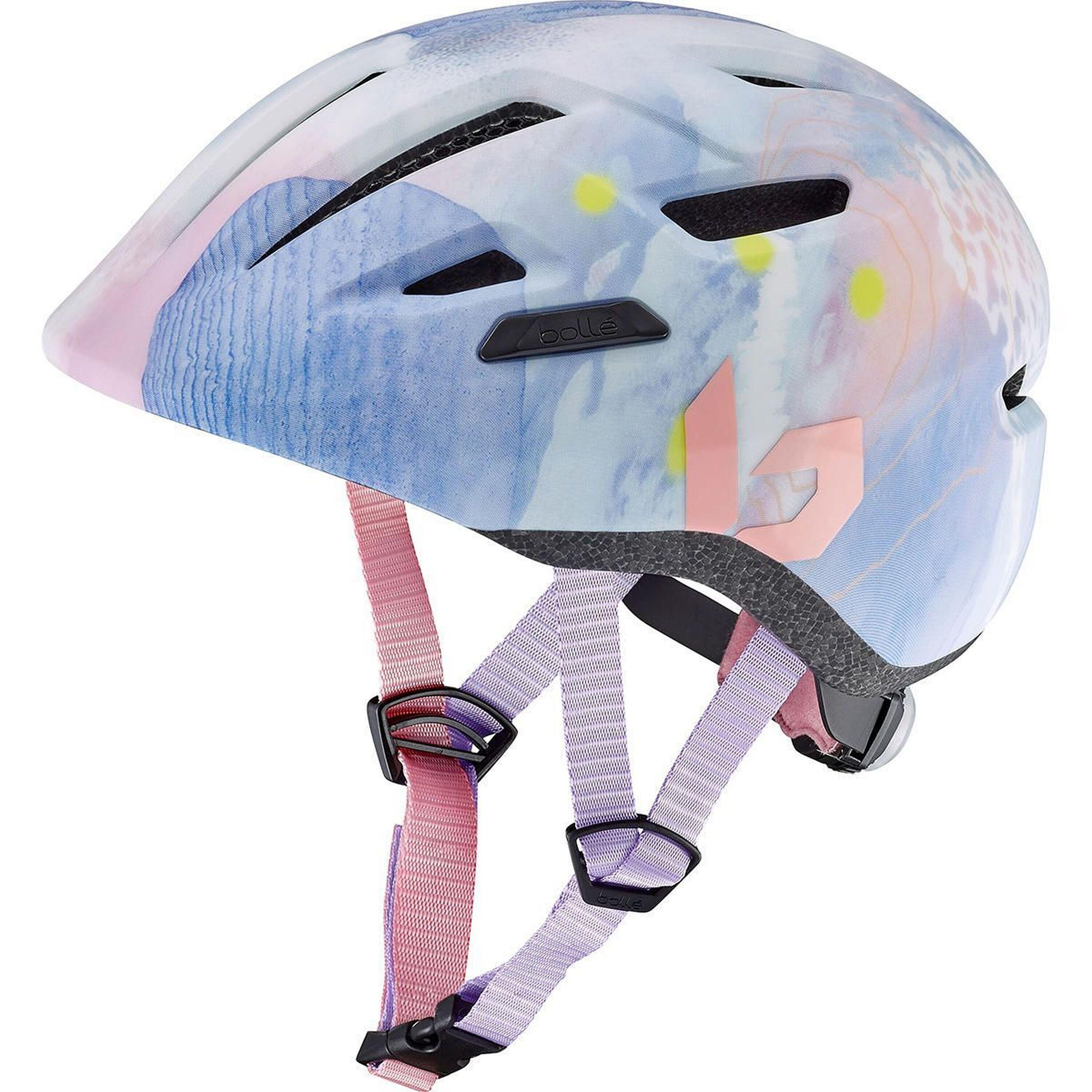 Kask rowerowy dla dzieci „STANCE JR”  motylek matowy