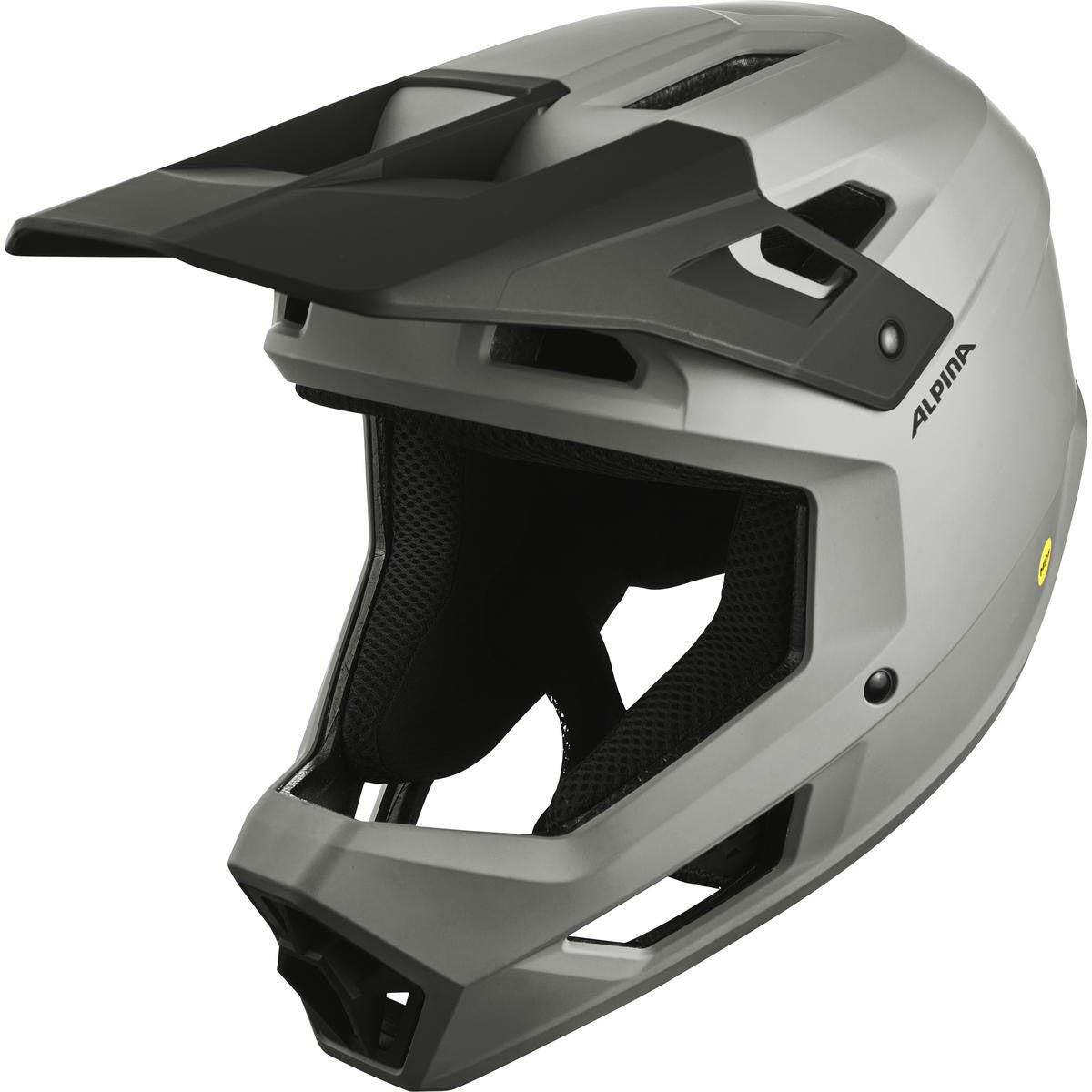 Kask integralny MTB Olympic Sportswear Alpina Pikes MIPS 60–63 cm matowy szary