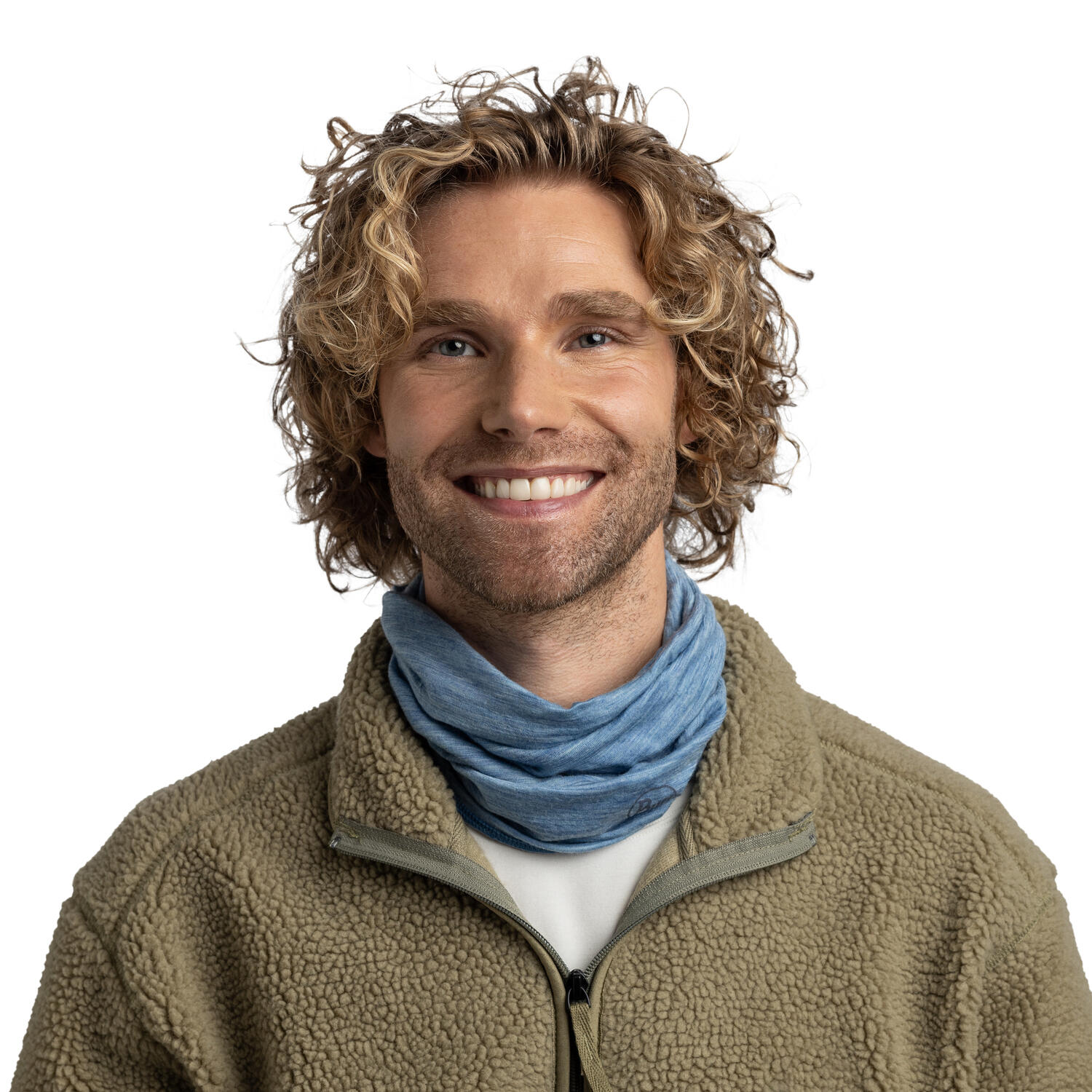 Komin chusta wielofunkcyjna z wełny merino lightweight