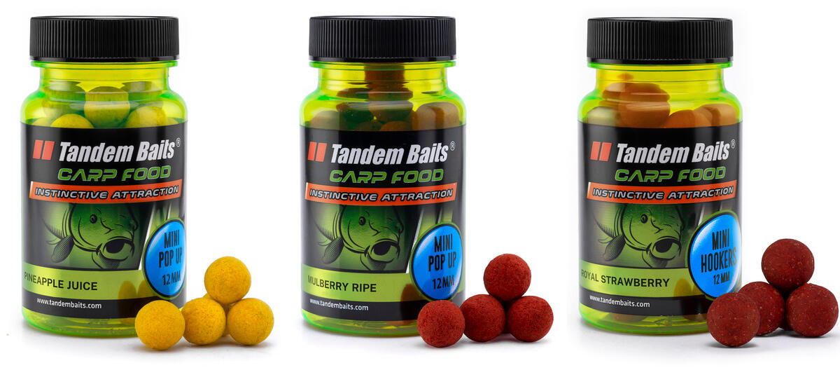 Mini kulki pływające Carp Food Perfection Pop-Up 12mm/30g Mix owocowy – 3 sztuki