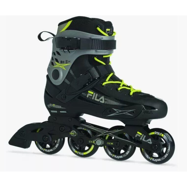 Rolki fitness męskie Fila Houdini 80 czarno-szare
