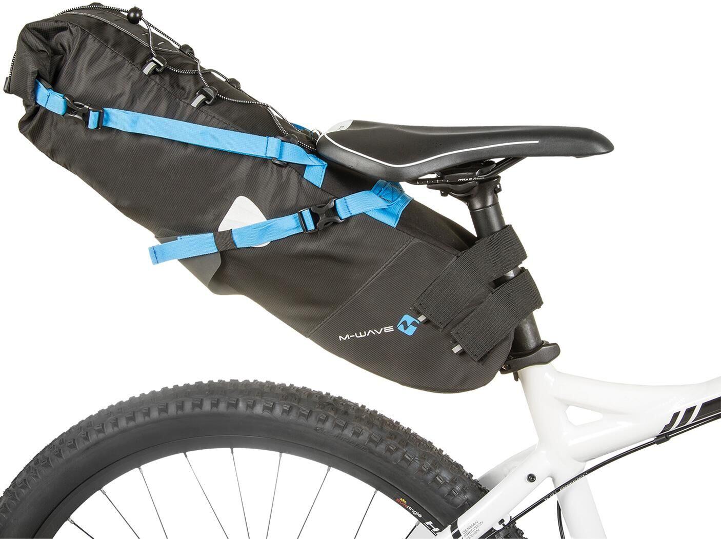 M-WAVE Sakwa podsiodłowa BP 11 L PVC czarna