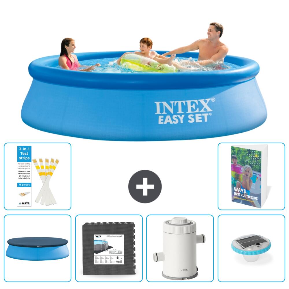 INTEX Basen Easy Set Okrągły - 305x76 cm - 7-częściowy S138