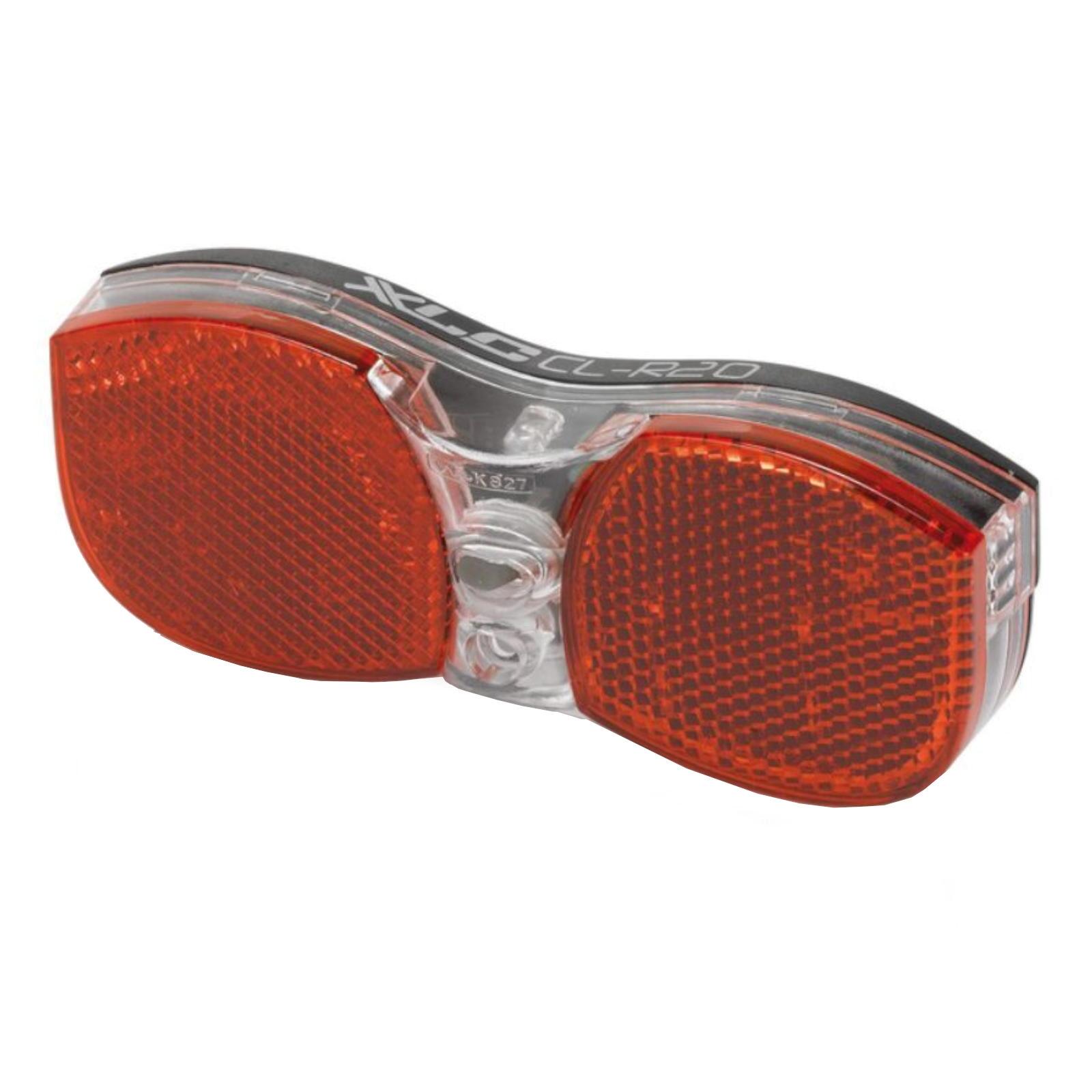 zasilana bateryjnie ledowa lampka rowerowa z odbłyśnikiem XLC CL-R20