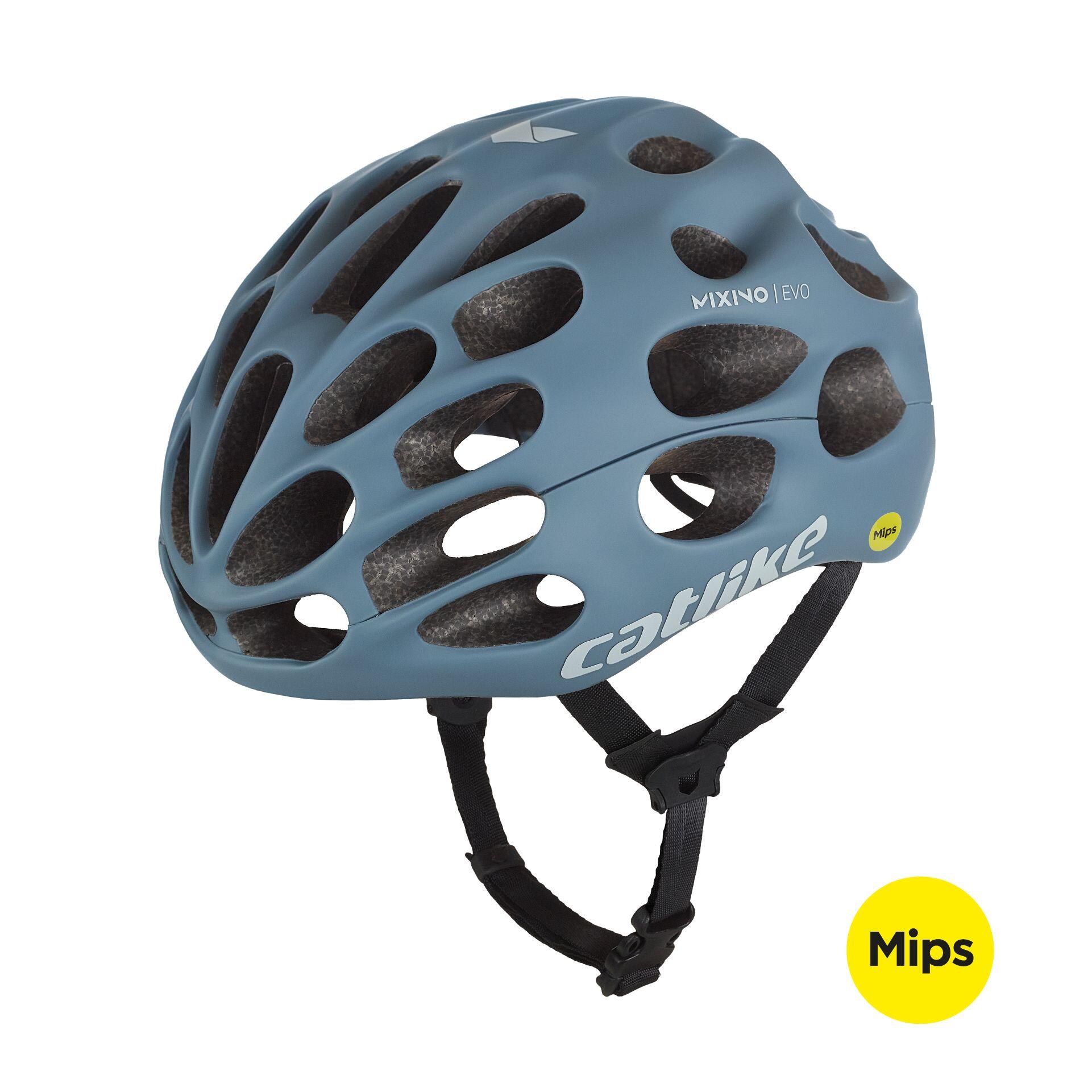Kask MIPS MTB, Szosa, Gravel Catlike Mixino Evo Szary Cytadela Mat