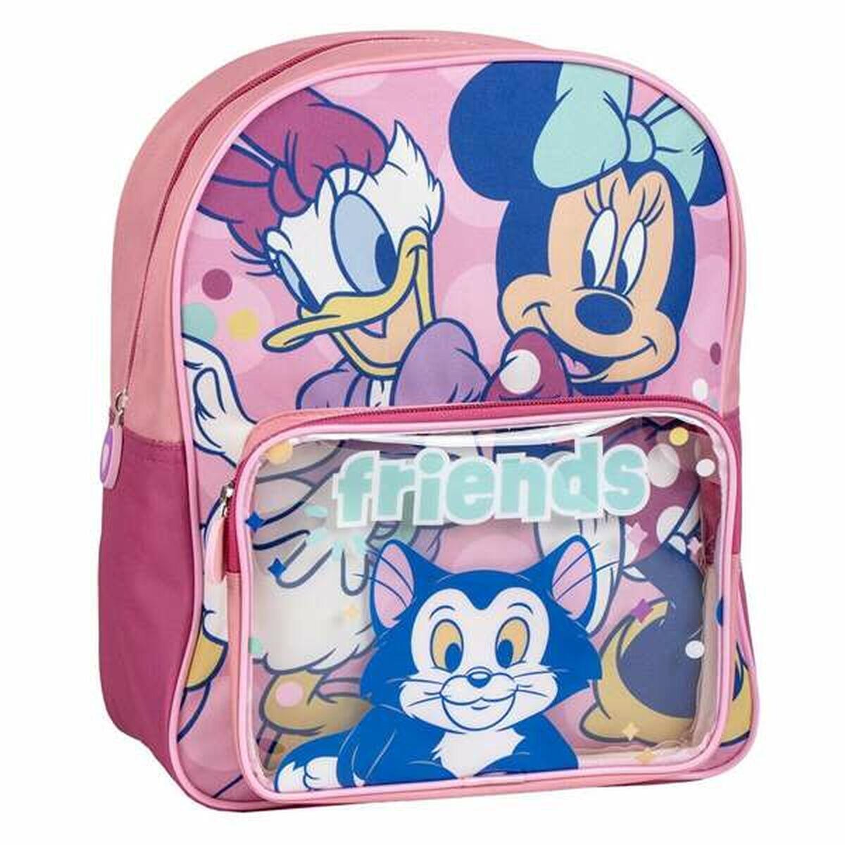 Plecak szkolny Minnie Mouse Różowy
