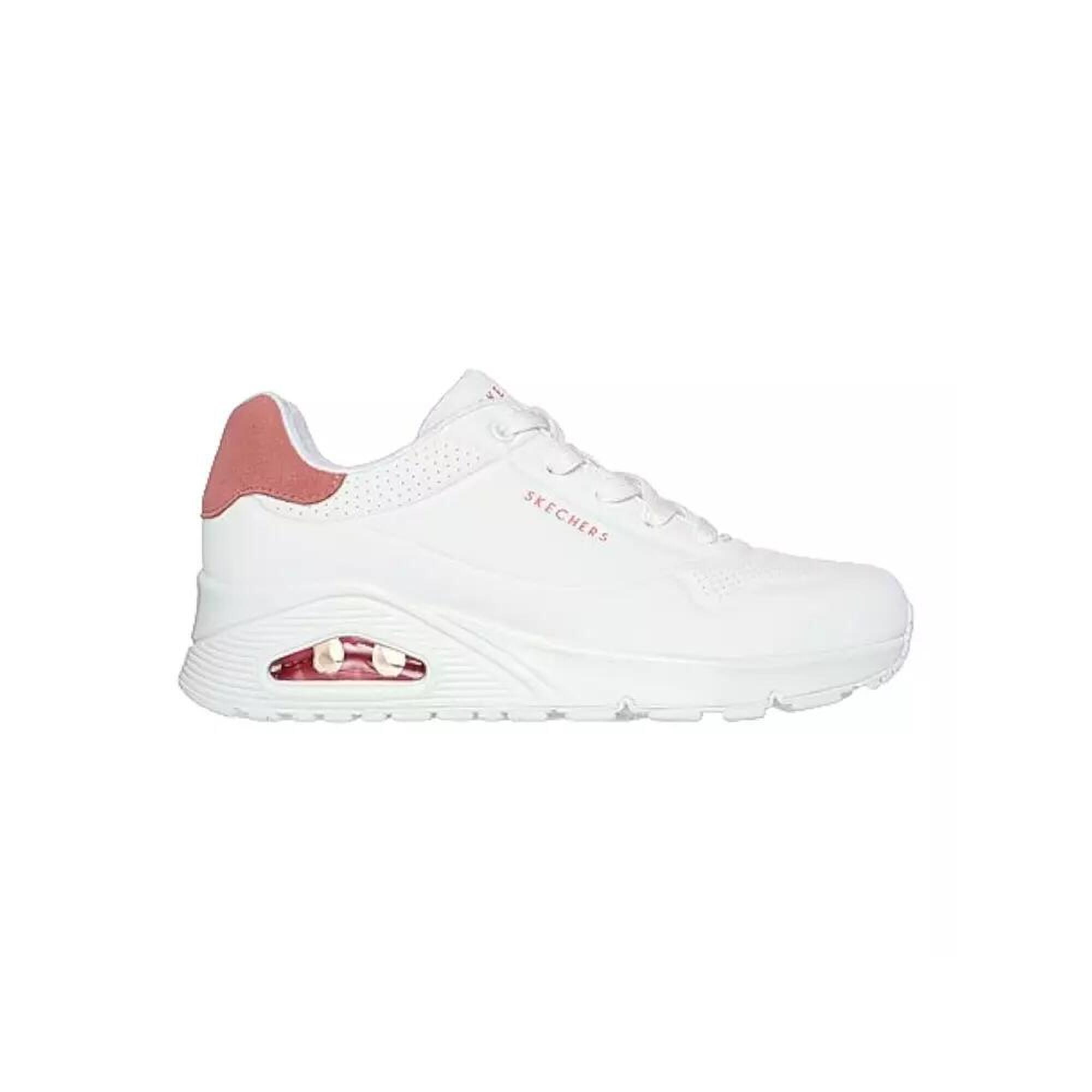 Baskets Femme UNO - POP BACK Skechers WCRL 177092 Blanc Skechers