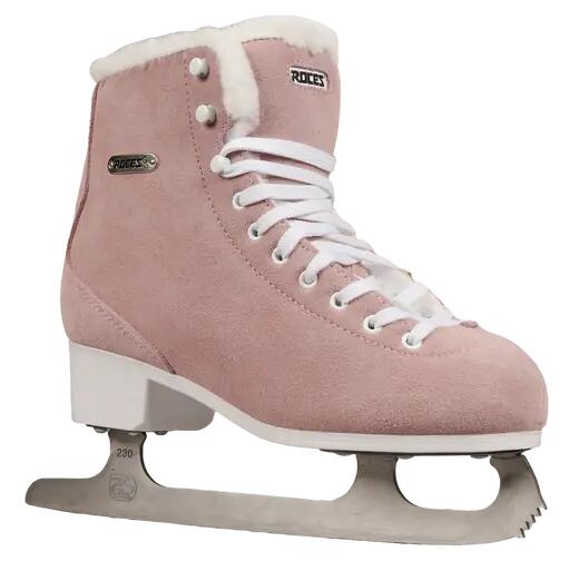 Łyżwy Łyżwy Figurowe Roces Suede Eco-Fur Łyżwy Figurowe - Suede Pink - 37