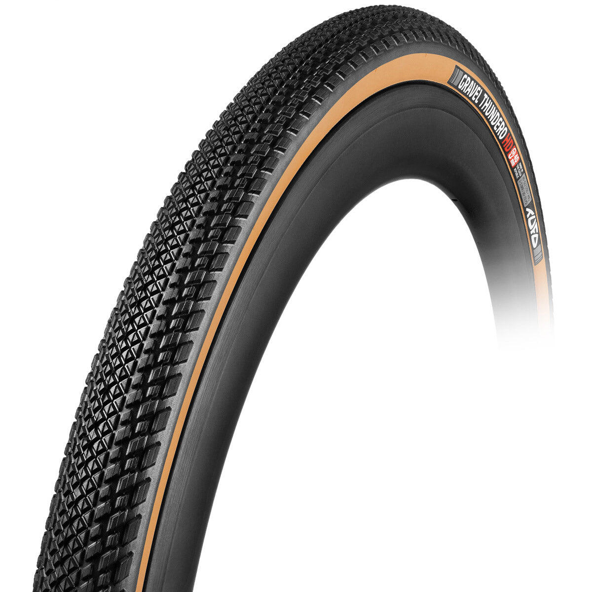 Tufo Thundero HD opona składana gravel 48-622 czarny/beżowy