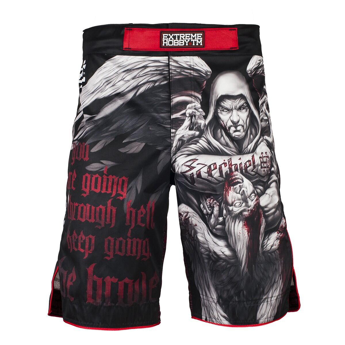 Spodenki do Grapplingu MMA BJJ K1 męskie EXTREME HOBBY EZECHIEL do MMA