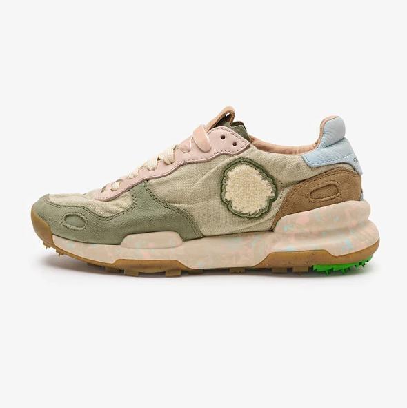 Sneakersy Satorisan Chacrona Linen Green