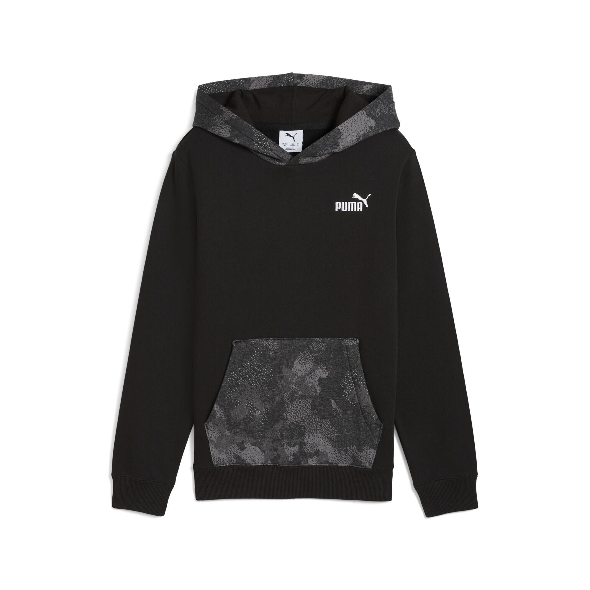 Młodzieżowa bluza z kapturem Essentials Camo PUMA